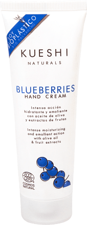KUESHI NATURALS blueberry hand cream, 75 ml
