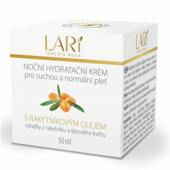 Lari Moisturizing Night Cream with Sea buckthorn oil 50 ml