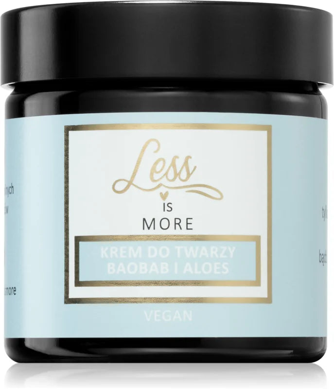 Less is More Baobab & Aloe regenerating face cream 60 ml