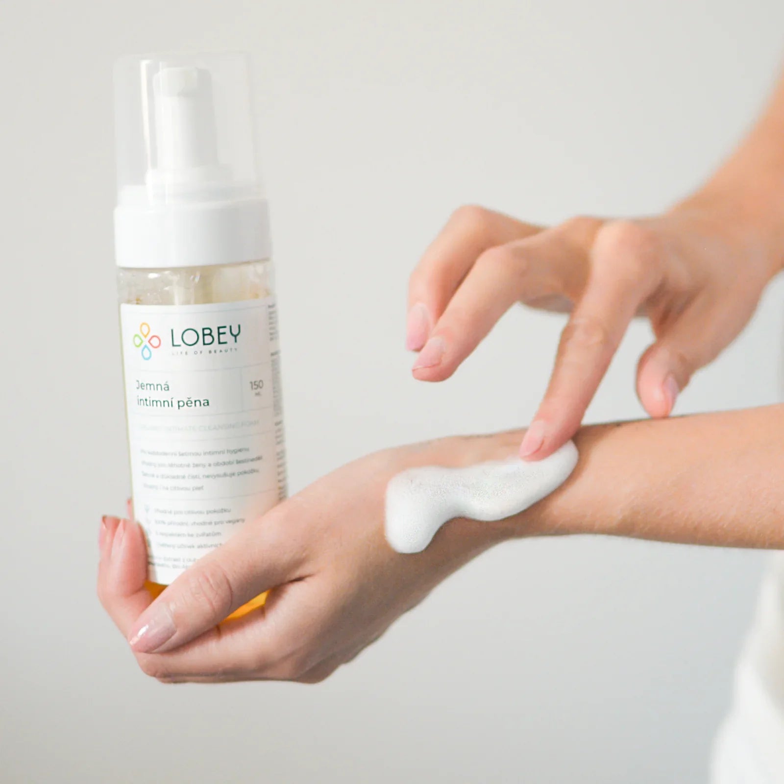 Lobey intimate washing foam 150 ml