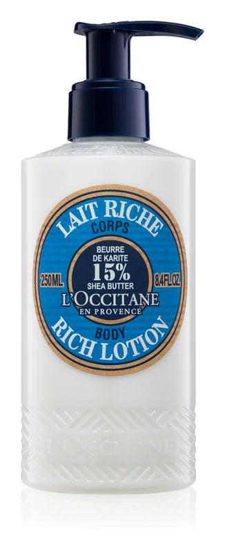 L'Occitane Shea Butter Rich Lotion 250 ml