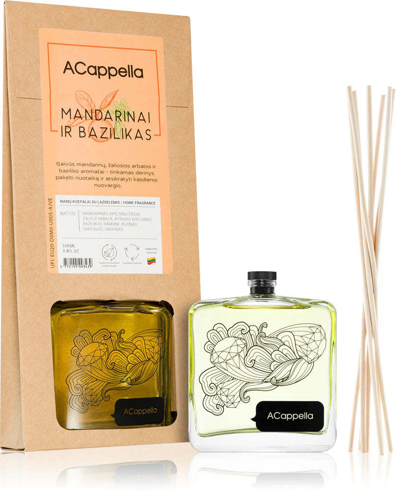 ACappella Mandarin and Basil aroma diffuser 100 ml