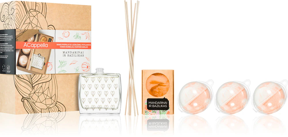 ACappella Mandarin and Basil Gift set