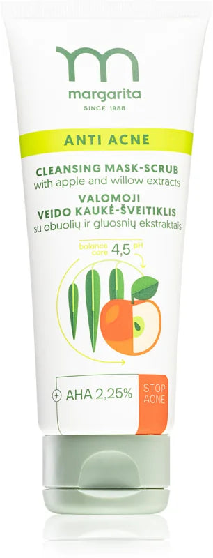 Margarita Anti Acne cleansing mask-scrub 75 ml