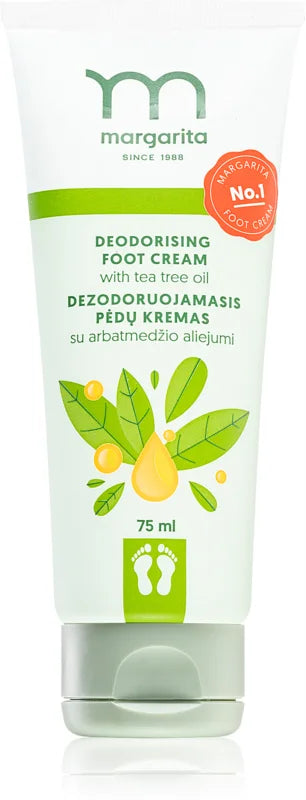 Margarita Deodorizing Foot Cream 75 ml