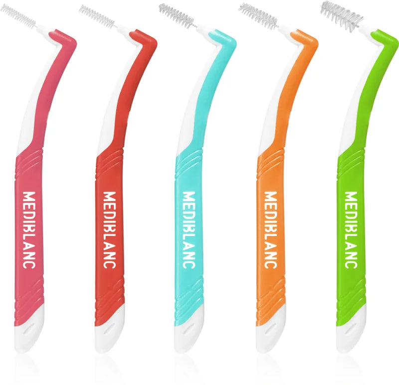 MEDIBLANC Interdental Pick-brush Angle 5 pcs Mix-pack