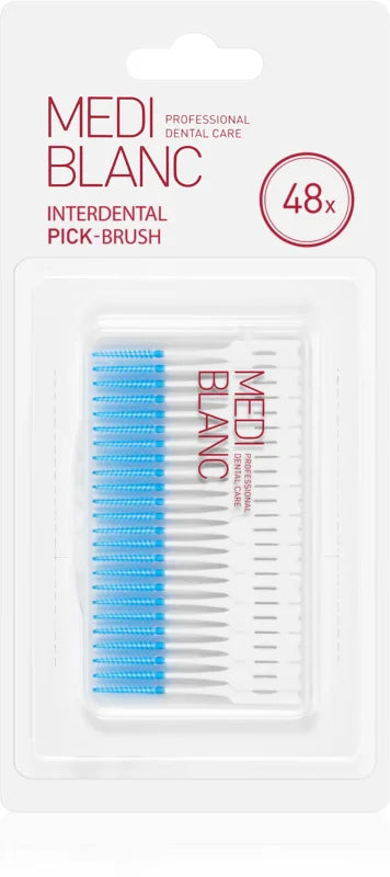 MEDIBLANC Interdental Pick-brush 48 pcs