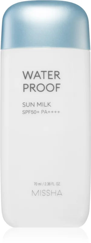 Missha All Around Safe Block Waterproof Sun Milk SPF 50+; 70 ml