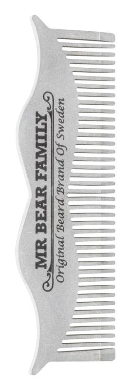 Mr Bear Family steel beard comb 1 pc