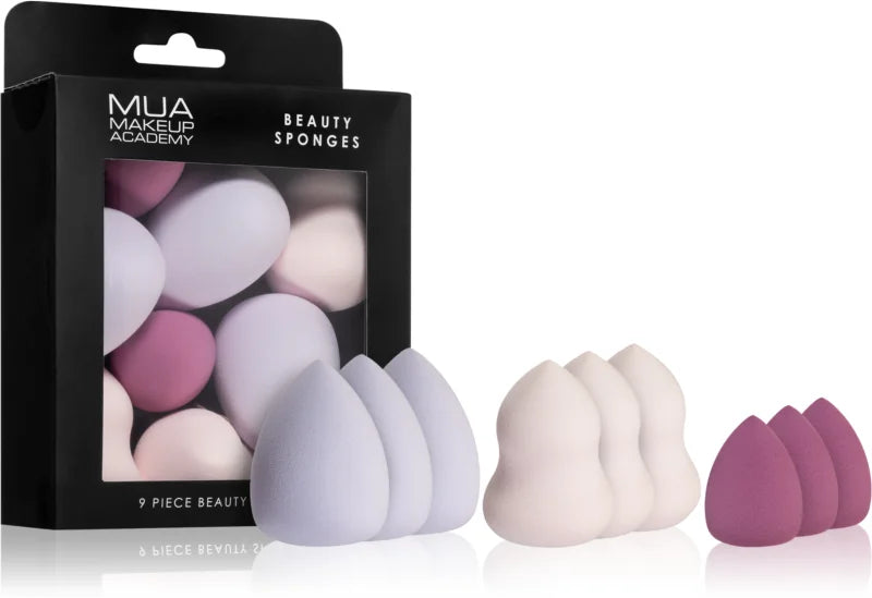 MUA Makeup Academy Beauty Sponge 9 pcs