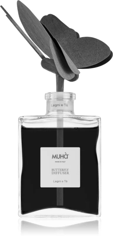 Muha Butterfly Legni e Te aroma diffuser with filling 180 ml