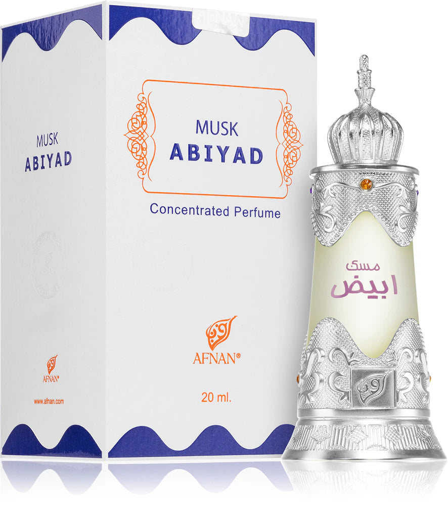 Afnan Musk Abiyad Concentrated Perfume 20 ml