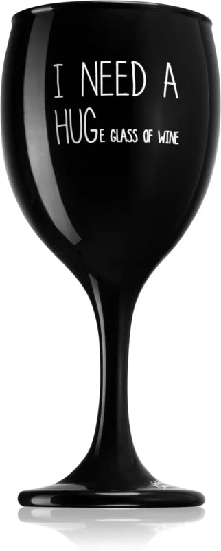 My Flame Warm Cashmere I Need HUGe Glass Of Wine scented candle 7x15 cm