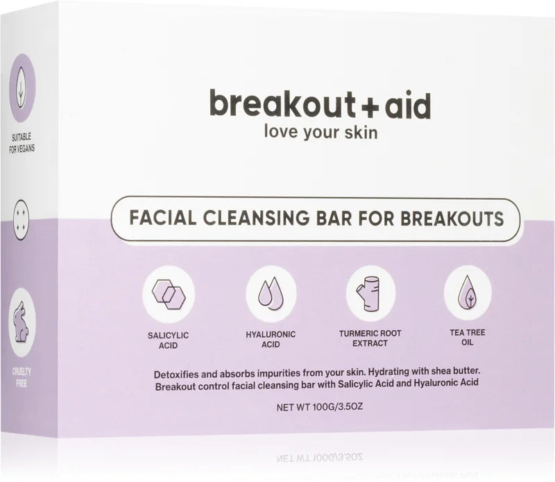 My White Secret Breakout + aid Facial Cleansing Bar for breakouts