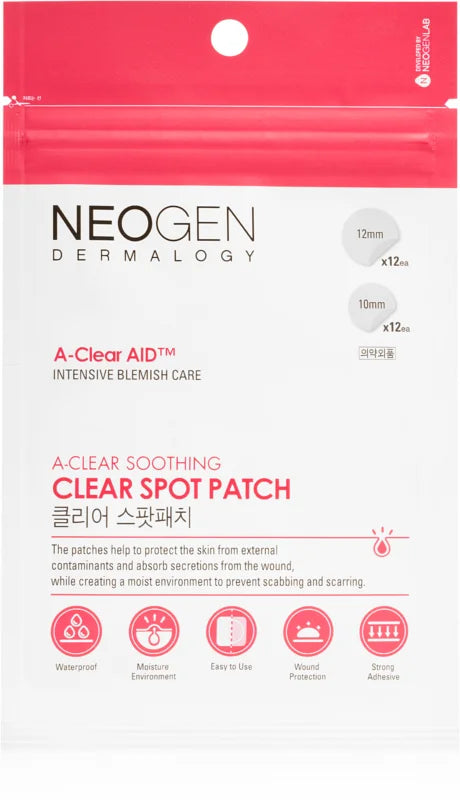 Neogen Dermalogy A-Clear Soothing Spot Patch 24 pcs