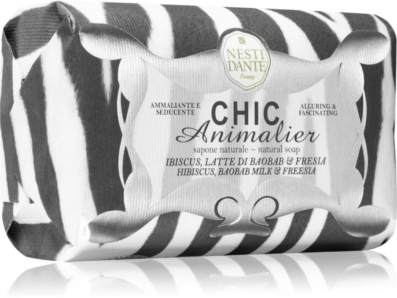 Nesti Dante Chic Animalier White Tiger Soap Bar 250 g