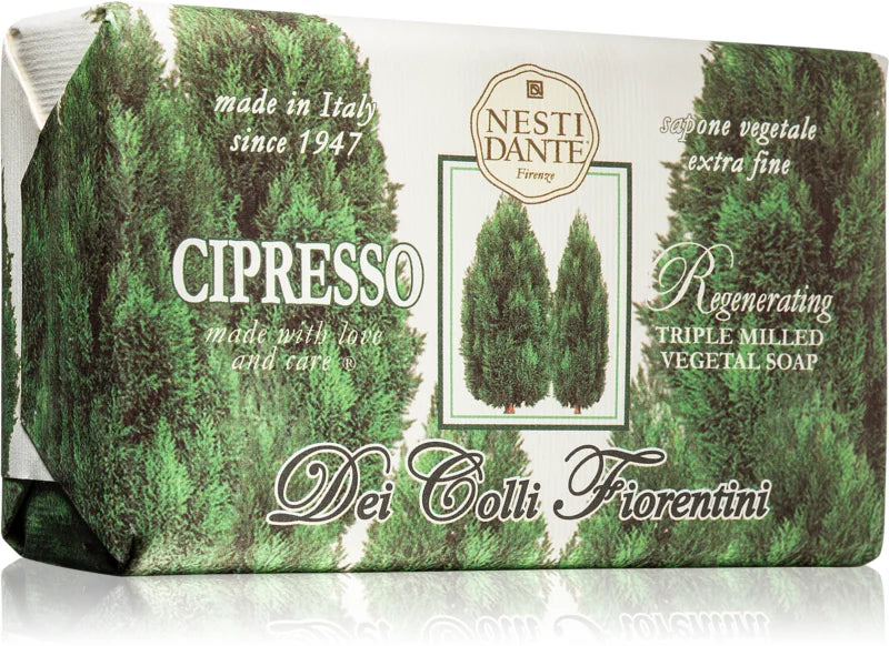 Nesti Dante Dei Colli Fiorentini Cypress Regenerating Soap Bar 250 g