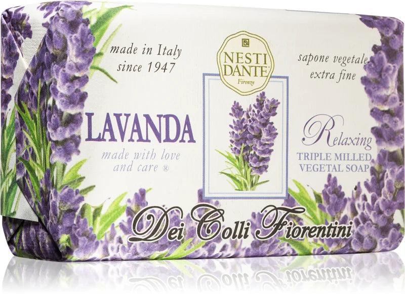 Nesti Dante Dei Colli Fiorentini Lavender Relaxing Soap Bar 250 g