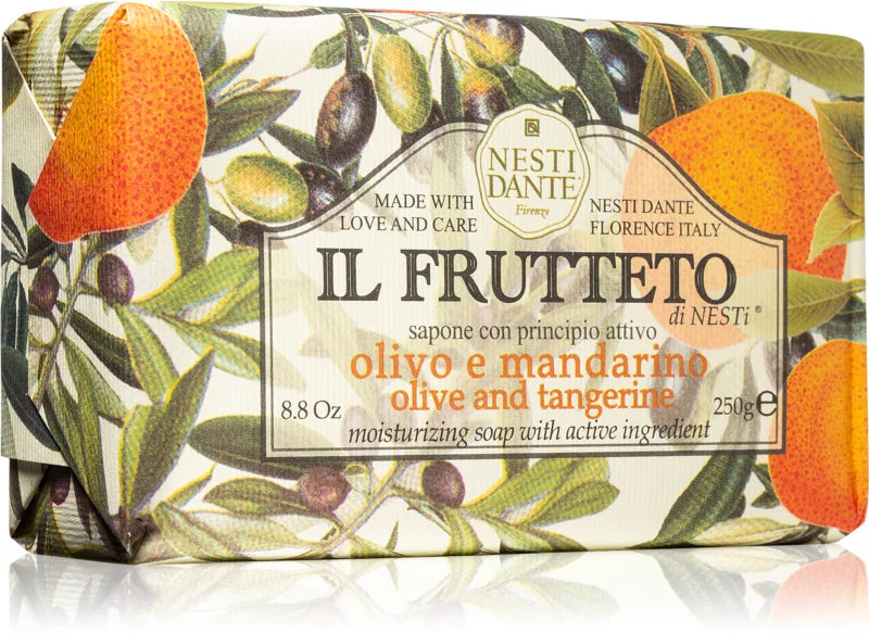 Nesti Dante Il Frutteto Olive and Tangerine Soap Bar 250 g