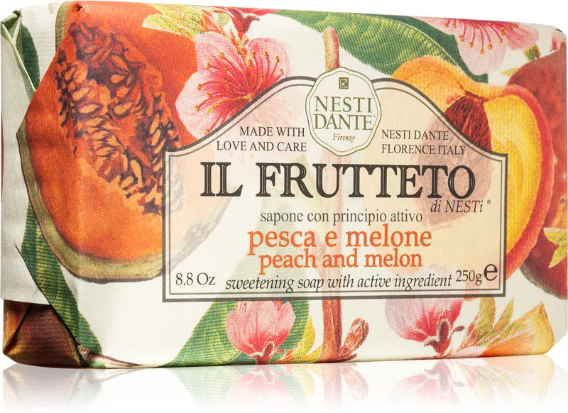 Nesti Dante Il Frutteto Peach and Melon Soap Bar 250 g
