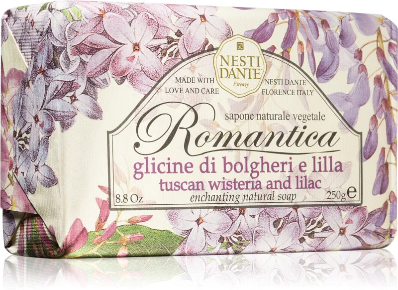 Nesti Dante Romantica Tuscan Wisteria & Lilac Soap Bar 250 g