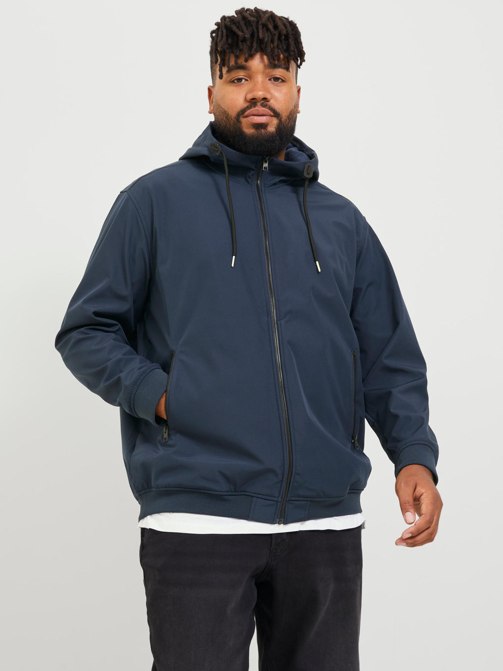 Jack&Jones PLUS Men's softshell jacket JJEBASIC