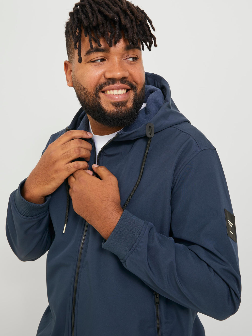 Jack&Jones PLUS Men's softshell jacket JJEBASIC