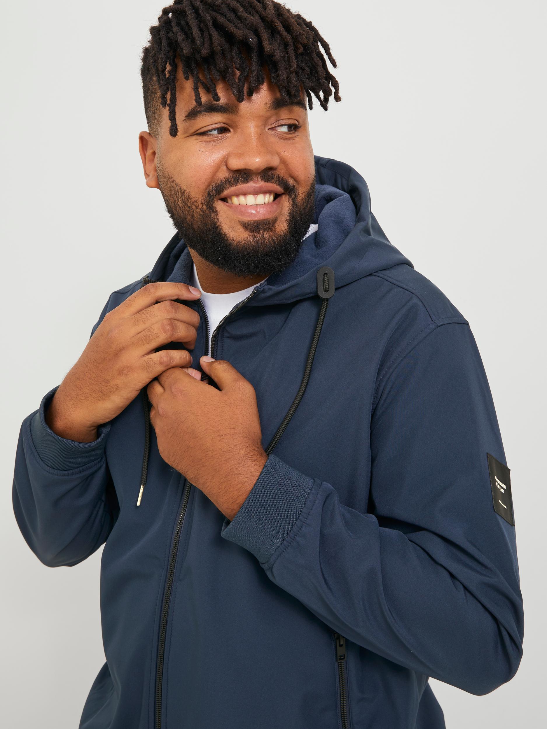 Jack&Jones PLUS Men's softshell jacket JJEBASIC
