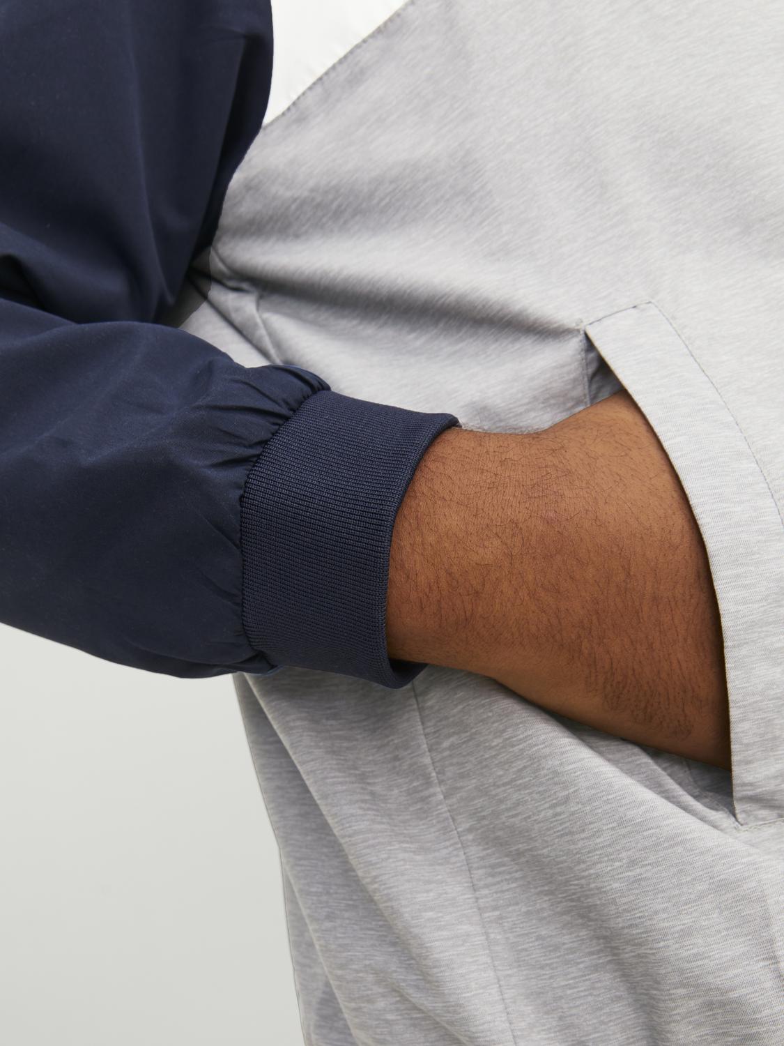 Jack&Jones PLUS JJERUSH men's jacket Navy Blazer