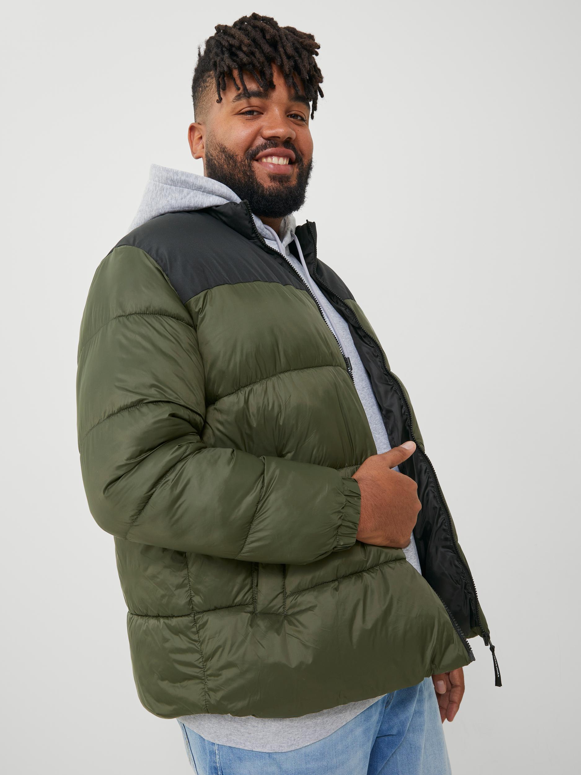 Jack&Jones PLUS JJETOBY men's jacket Rosin