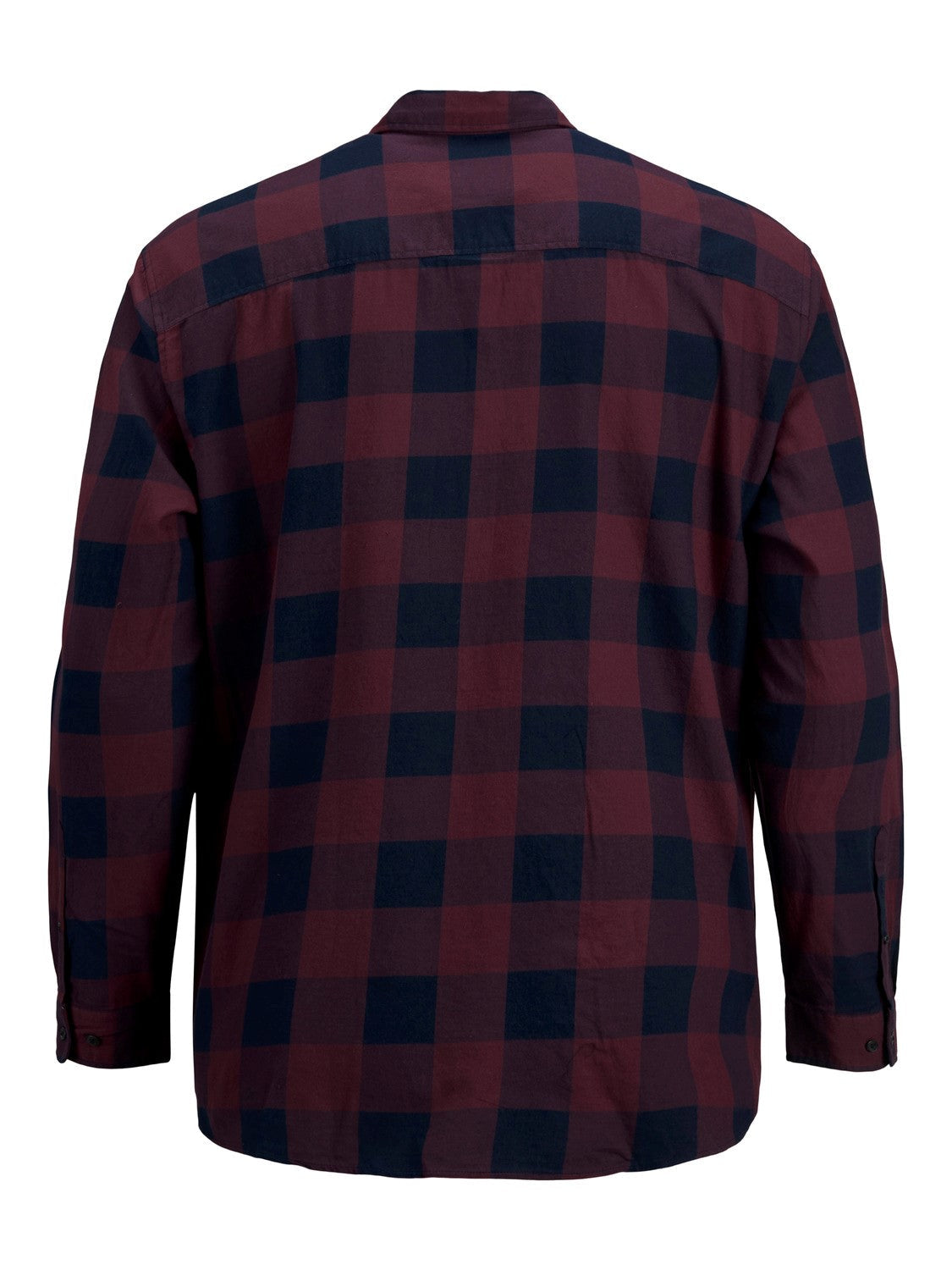 Jack&Jones PLUS Men's shirt JJEGINGHAM Loose Fit Port Royale