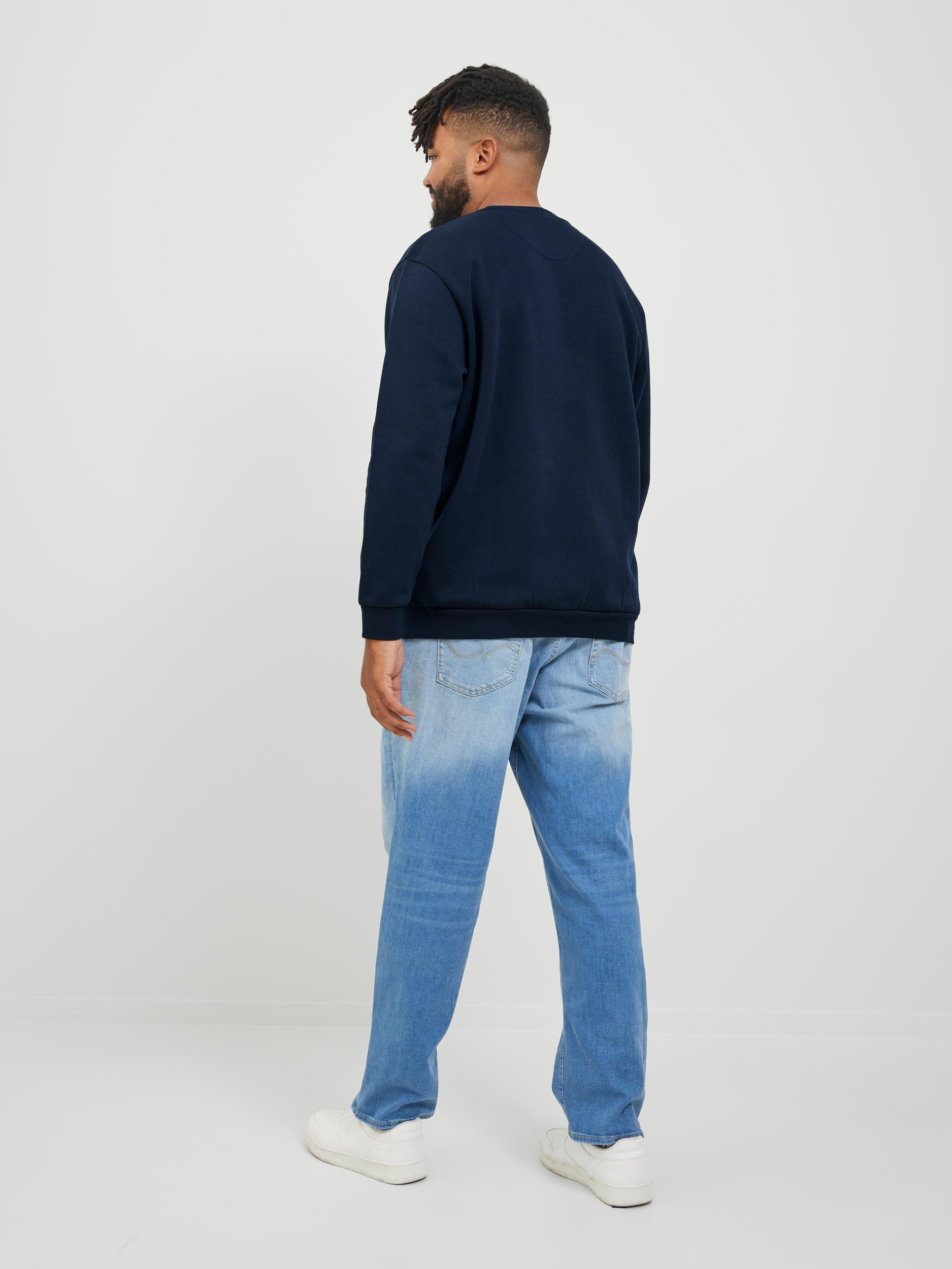 Jack&Jones PLUS JJEBRADLEY Relaxed Fit men's sweatshirt