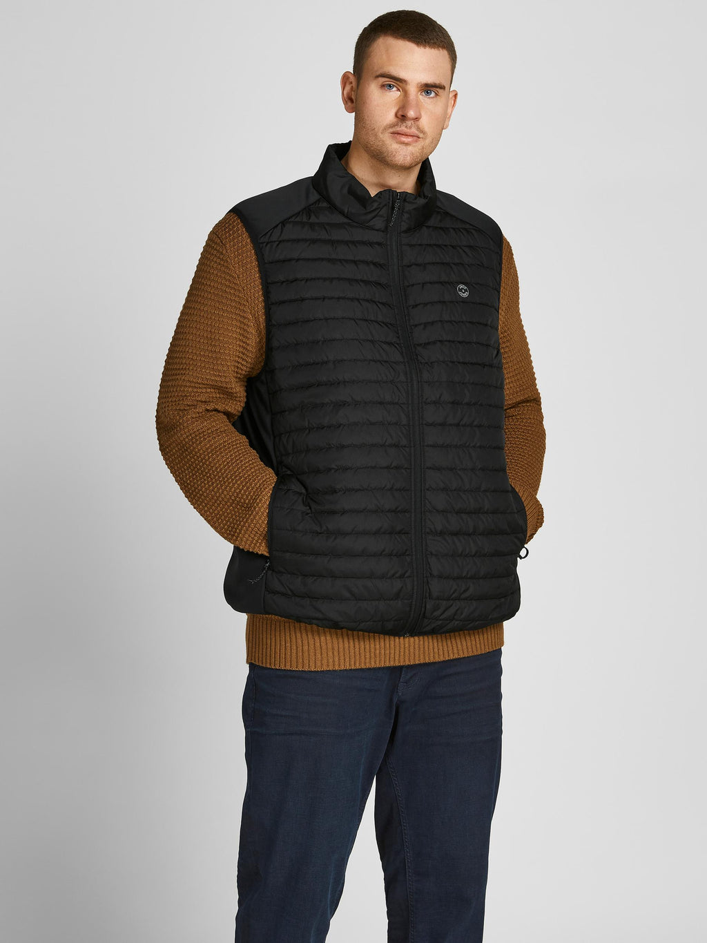 Jack&Jones PLUS JJEOXFORD Men's Vest