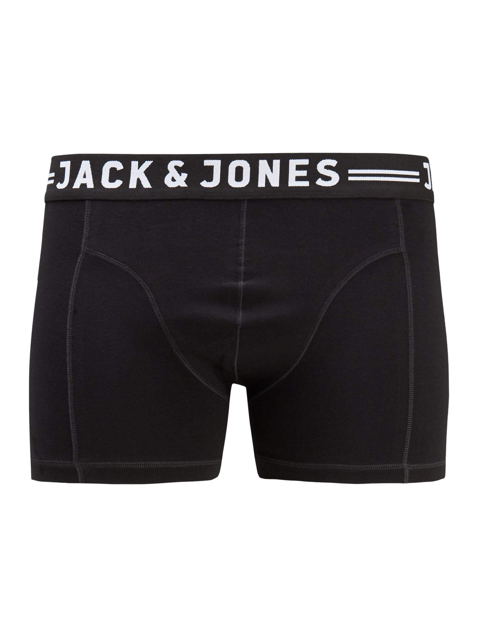 Jack&Jones PLUS 3 PACK - JACSENSE men's boxers