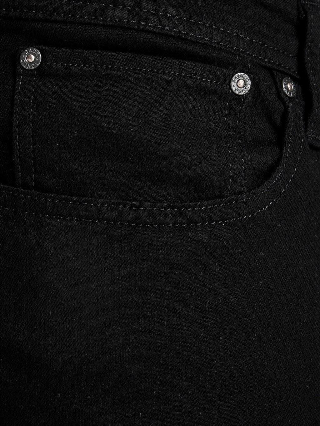 Jack&Jones PLUS JJITIM JJORIGINAL Slim Fit Men's Jeans Black Denim