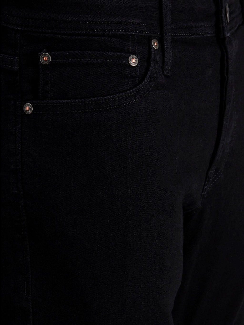 Jack&Jones PLUS JJITIM JJORIGINAL Slim Fit Men's Jeans Black Denim