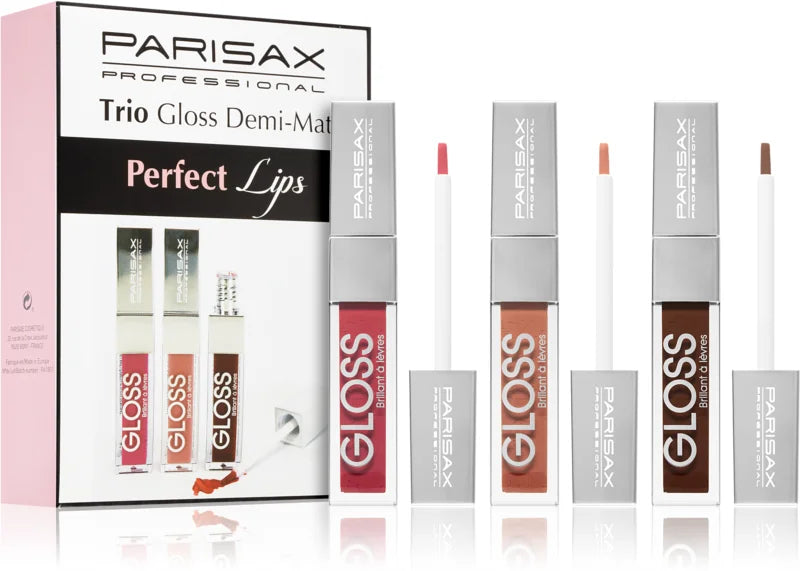 Parisax Perfect Lips Trio lip gloss set