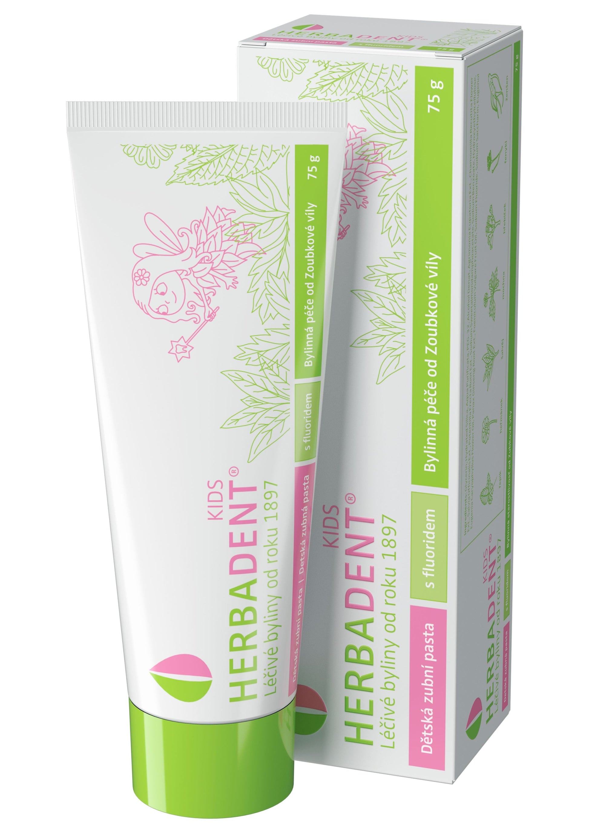 HERBADENT KIDS baby toothpaste 75g