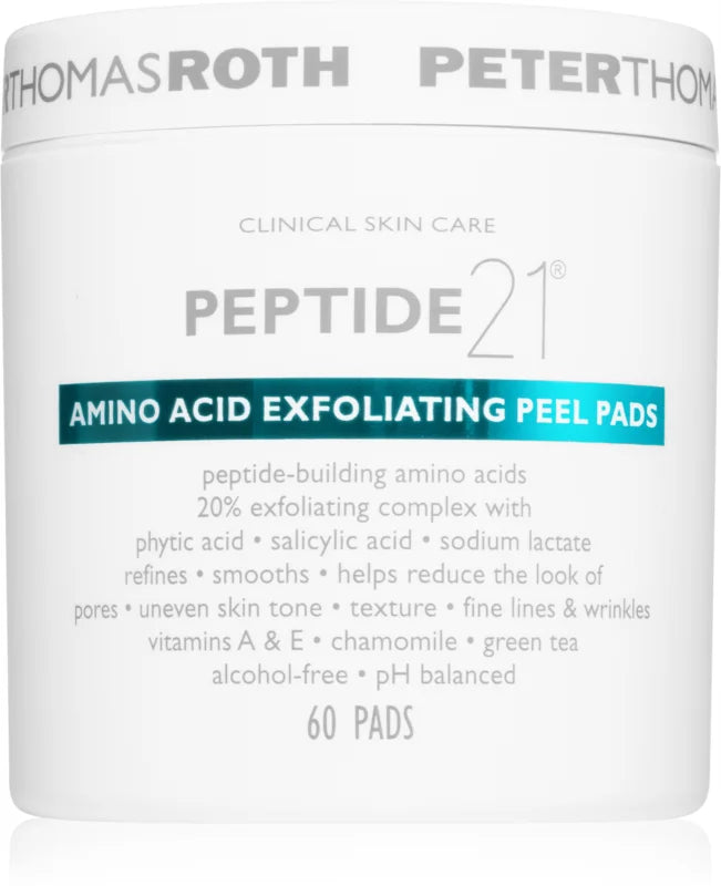 Peter Thomas Roth Peptide 21 Amino Acid Exfoliating pads 60 pcs