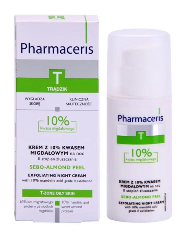 Pharmaceris T-Zone Oily Skin Sebo-Almond Peel Night Face Cream 50 ml