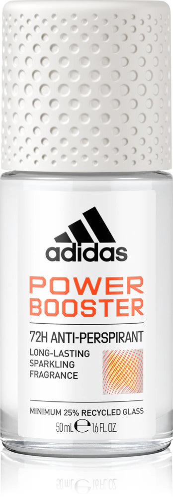 Adidas Power Booster Antiperspirant Roll-On for Women 72h, 50 ml