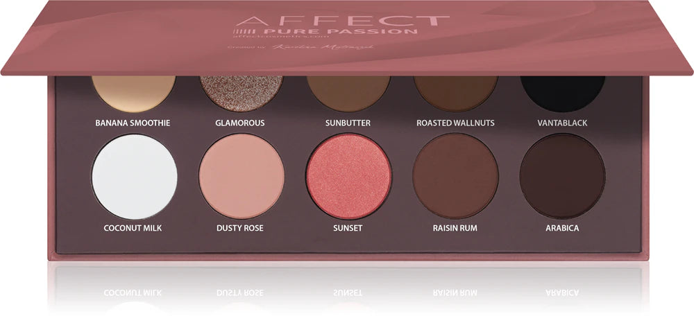 Affect Pressed Eyeshadow Palette Pure Passion shade 10× 2 g