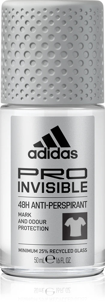Adidas Pro Invisible Highly effective antiperspirant roll-on for men 50 ml