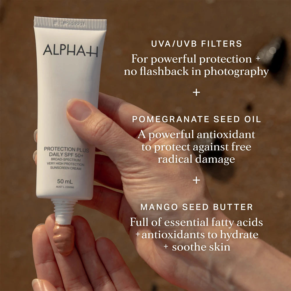 Alpha-H Protection Plus daily moisturiser SPF 50+; 50 ml