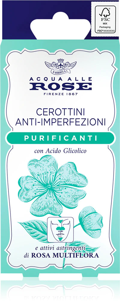 Acqua Alle Rose Purificante face patches 8 pcs