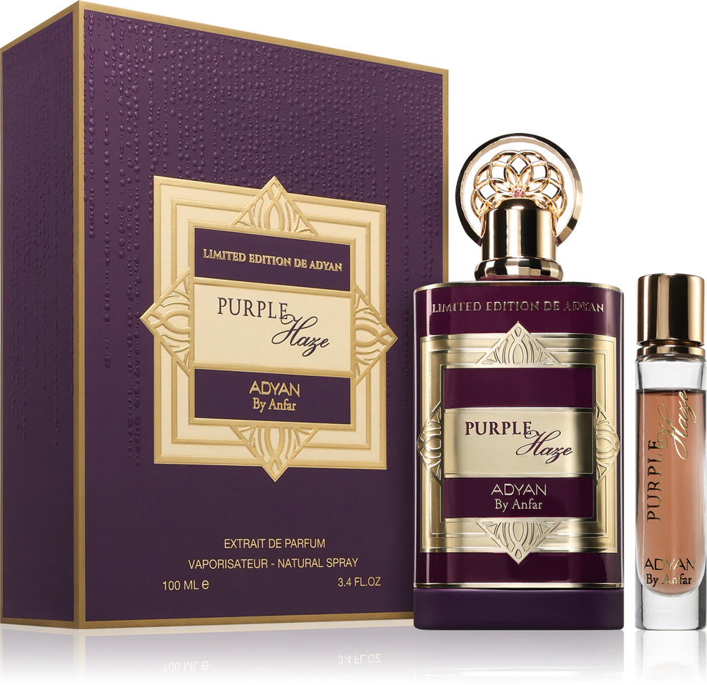 Adyan Purple Haze Extrait de Parfum unisex gift set