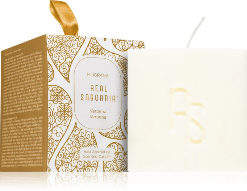 Real Saboaria Verbena scented candle 430 g