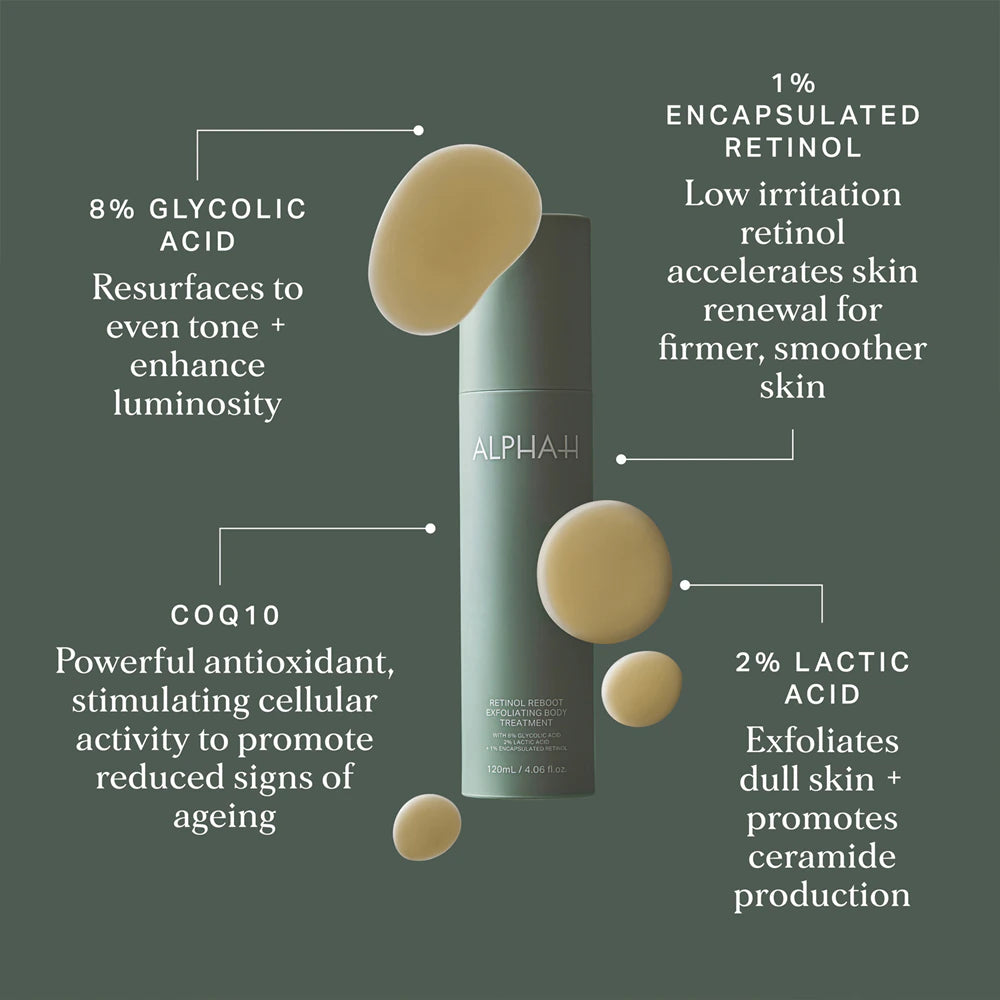 Alpha-H Retinol Reboot firming body care 120 ml