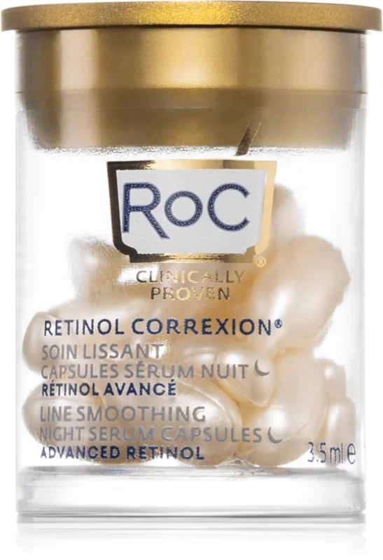 Roc Retinol Correxion Line Smoothing Anti-wrinkle serum in capsules