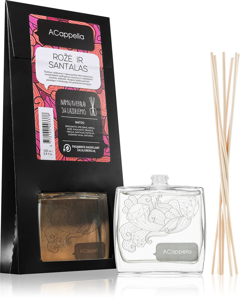 ACappella Rose and Sandalwood aroma diffuser 100 ml